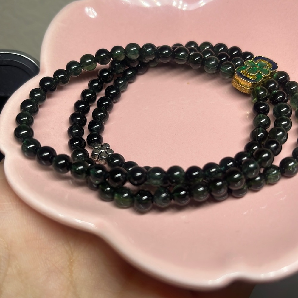 Tourmaline Gemstone Beaded Bracelet